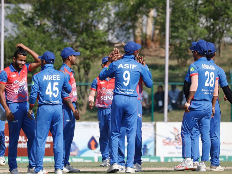 एक दिवसीय र टि-२० आईसीसी वरियतामा नेपालको एक स्थान सुधार